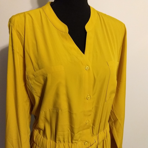 Alfani Dresses & Skirts - Alfani Mustard Yellow Dress NWT